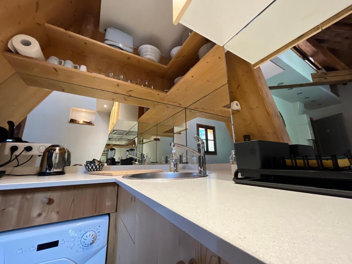 Un Nid Sous Les Toits Apartamento Saint-Gervais-les-Bains Exterior foto