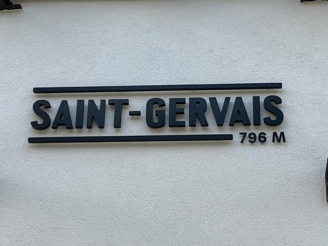Un Nid Sous Les Toits Apartamento Saint-Gervais-les-Bains Exterior foto